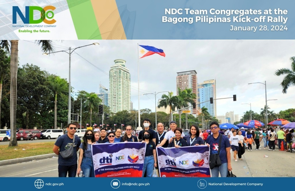 NDC Team Congregates at the Bagong Pilipinas Kick-off Rally | National ...